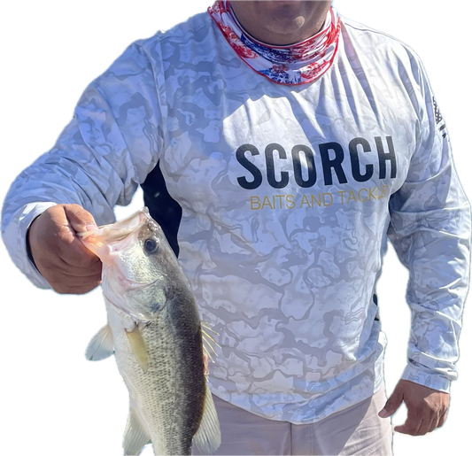 Scorch Grey/ White Jersey UPF 50+ UV Protection