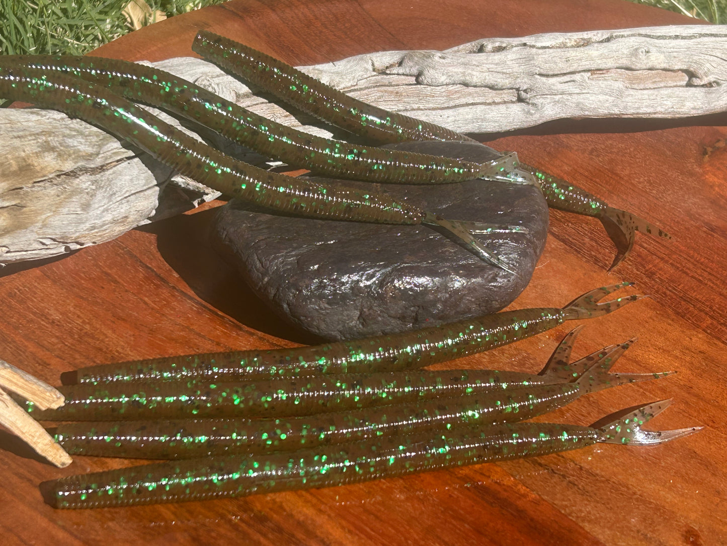 Fluke sticks worms 6.5”