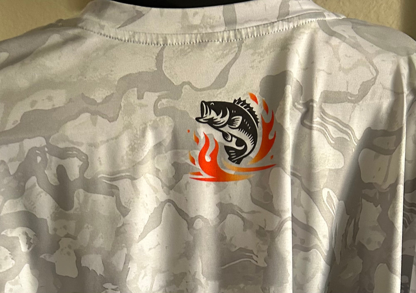 Scorch Grey/ White Jersey UPF 50+ UV Protection