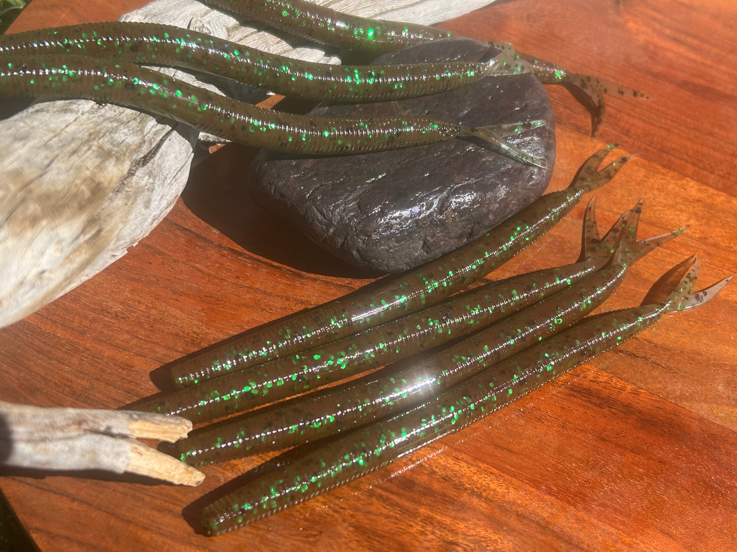 Fluke sticks worms 6.5”