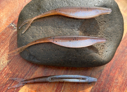 Fluke jerk baits 5”