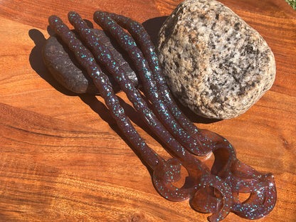 CT GO BIG Worms 10" ribbon tail   10ct