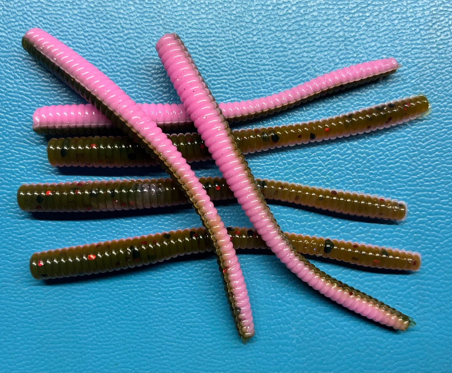 Trout & Pan Fish Worms 2.8 inch