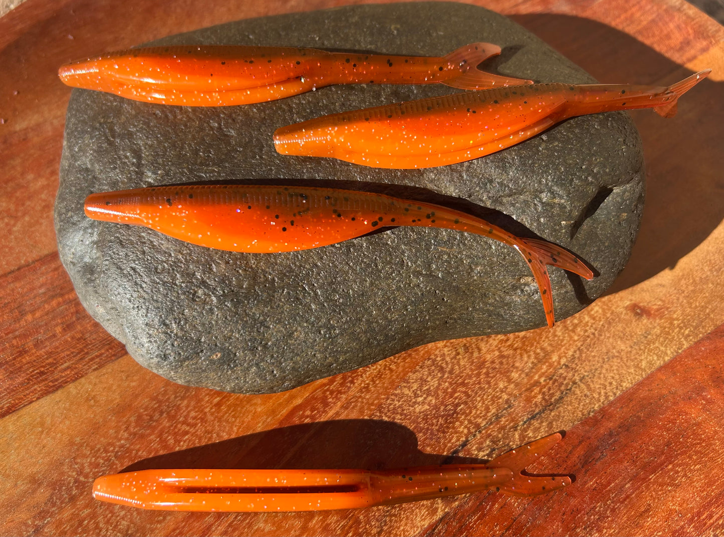 Fluke jerk baits 5”