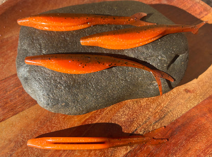 Fluke jerk baits 5”