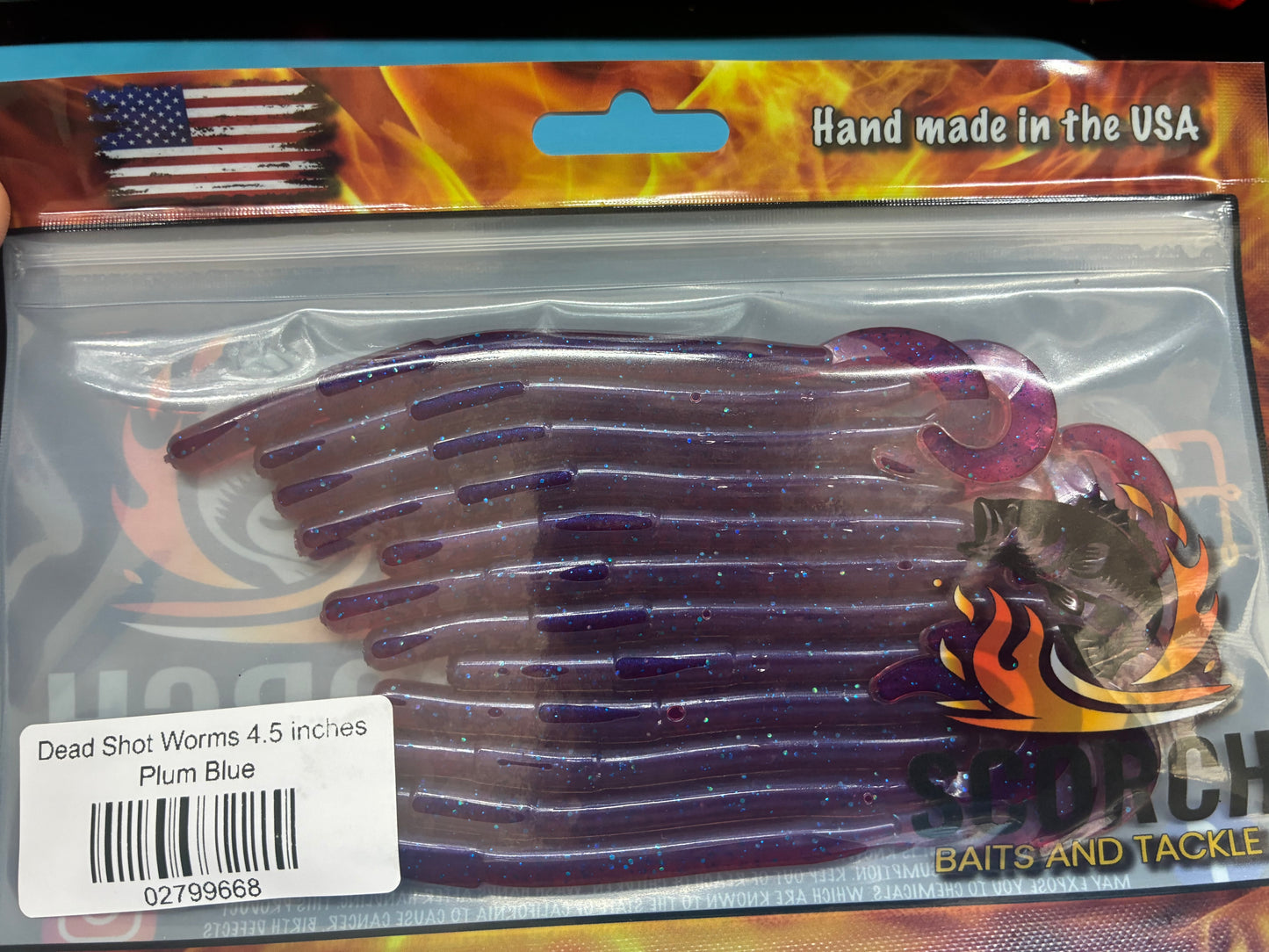 Dead Shot Worms 4.5 inches