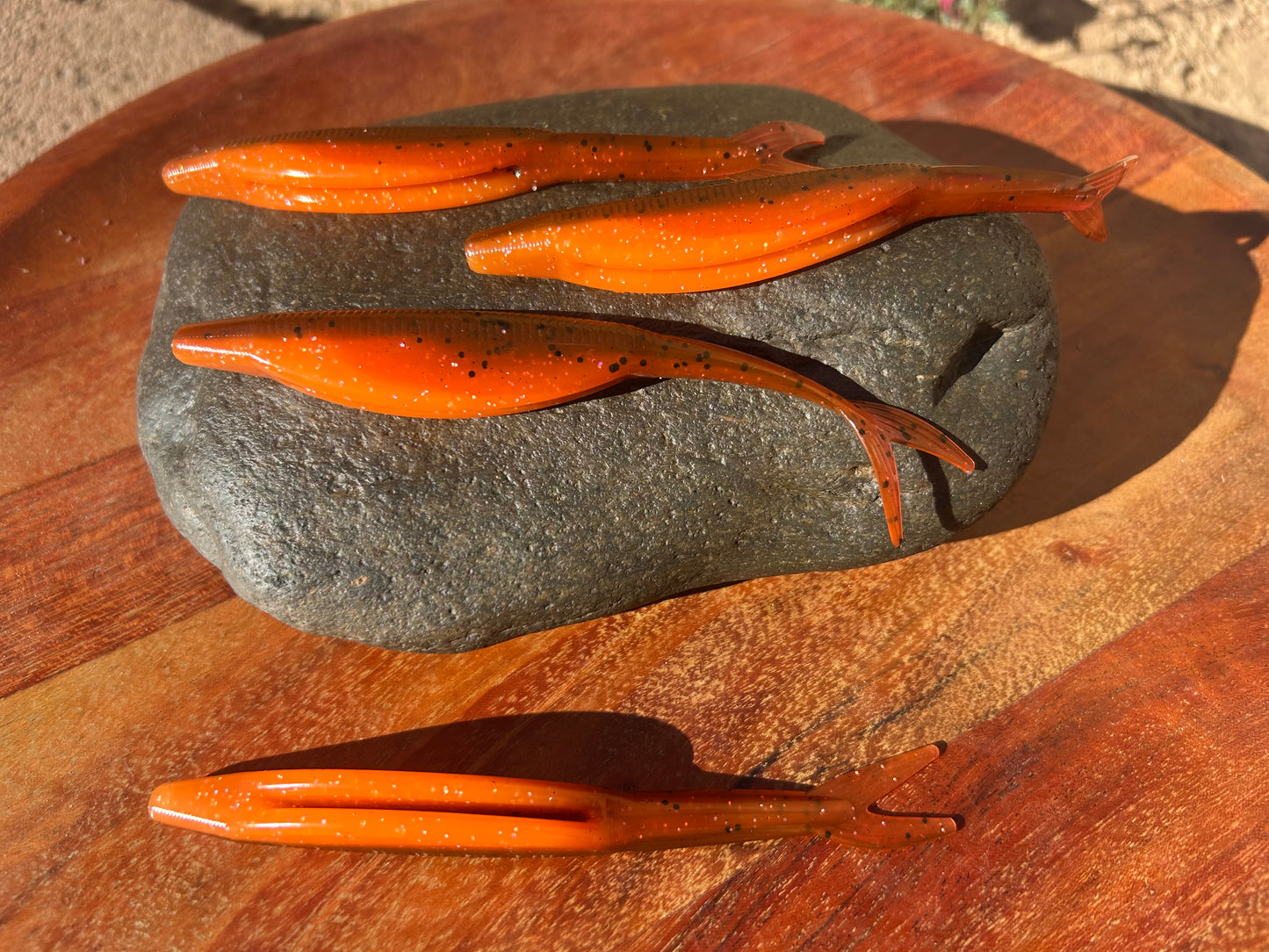 Fluke jerk baits 5”