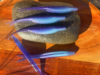 Fluke jerk baits 5”