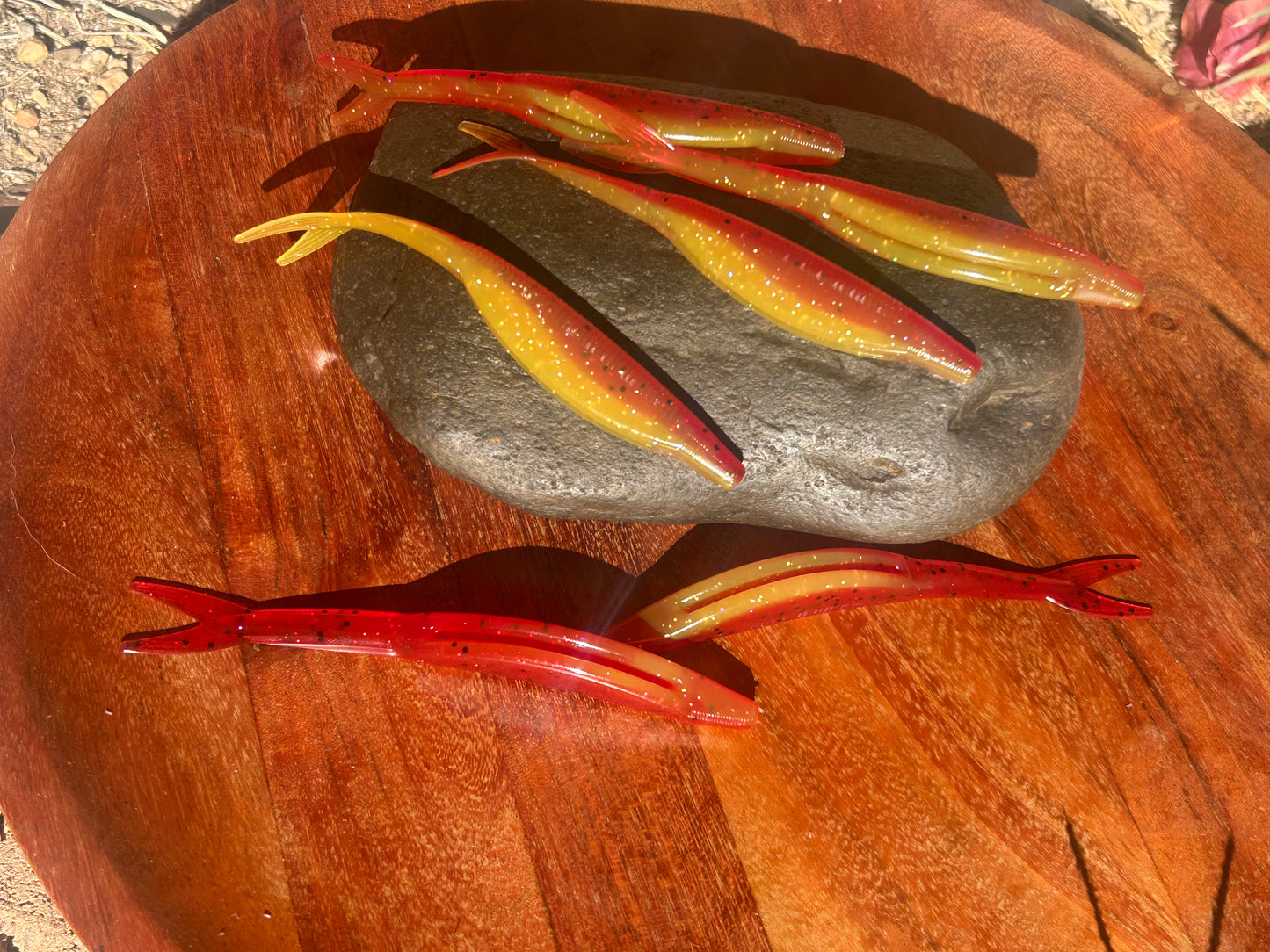 Fluke jerk baits 5”