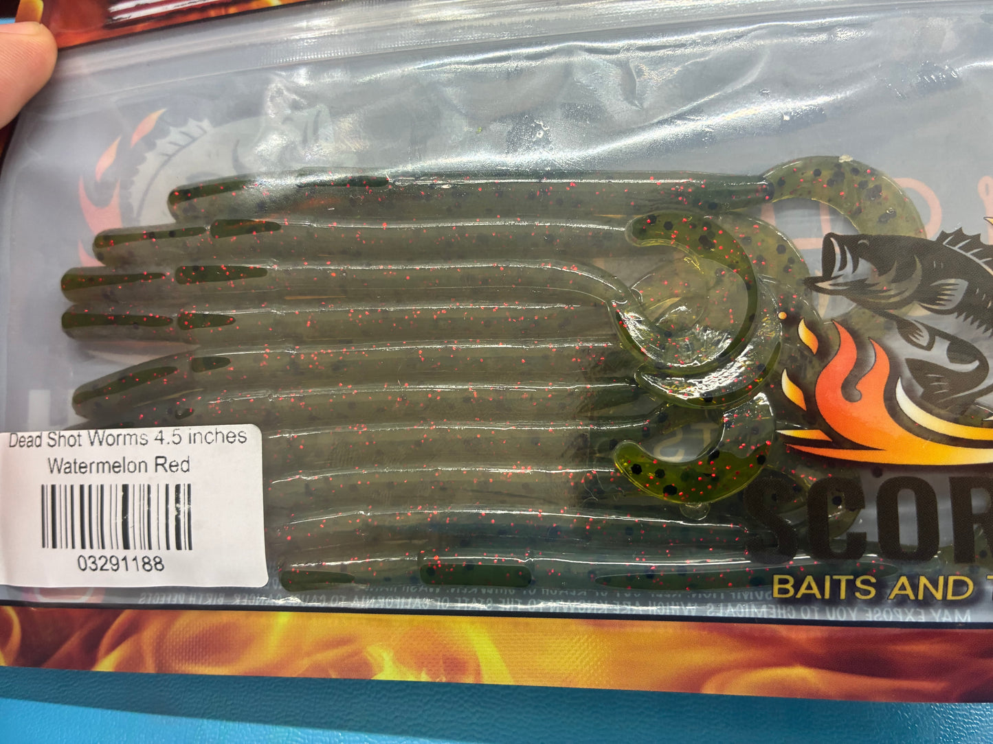 Dead Shot Worms 4.5 inches