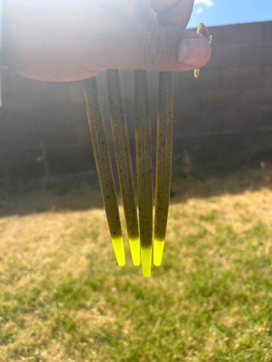 12 pack Classic - 5" Inch Stick bait “HEAVY SALT”