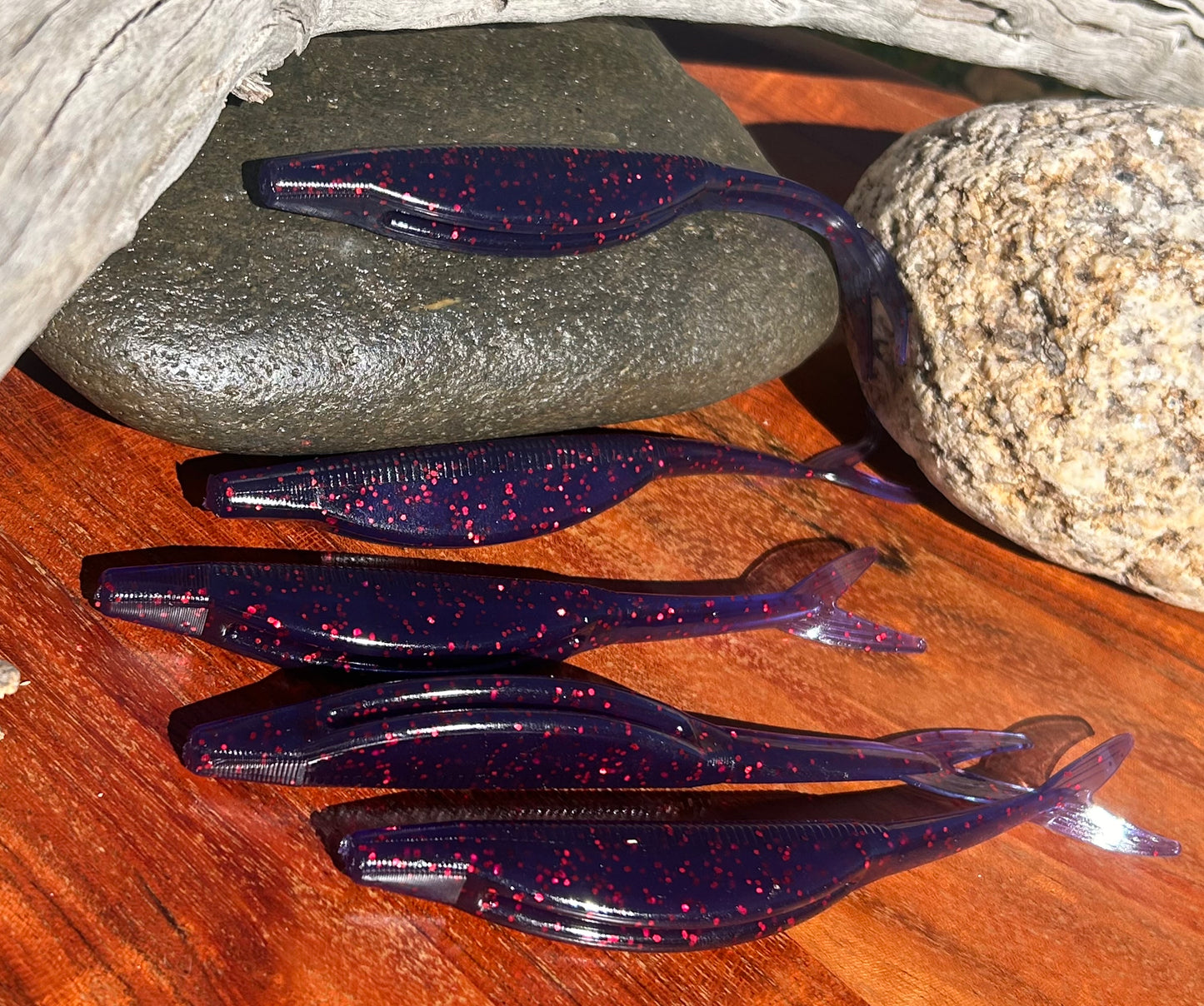 Fluke jerk baits 5”
