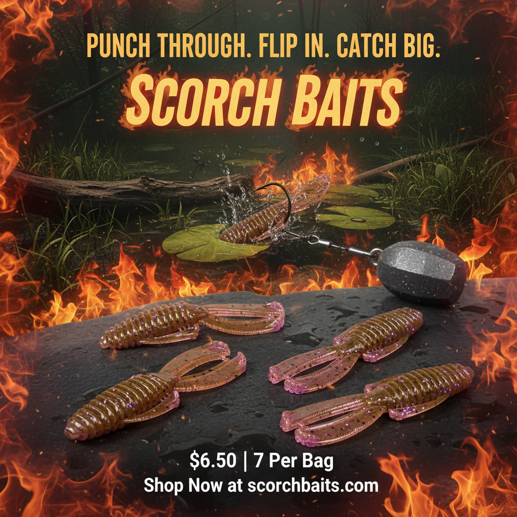 Scorch Baits Flipping/Punching Bug Ad
